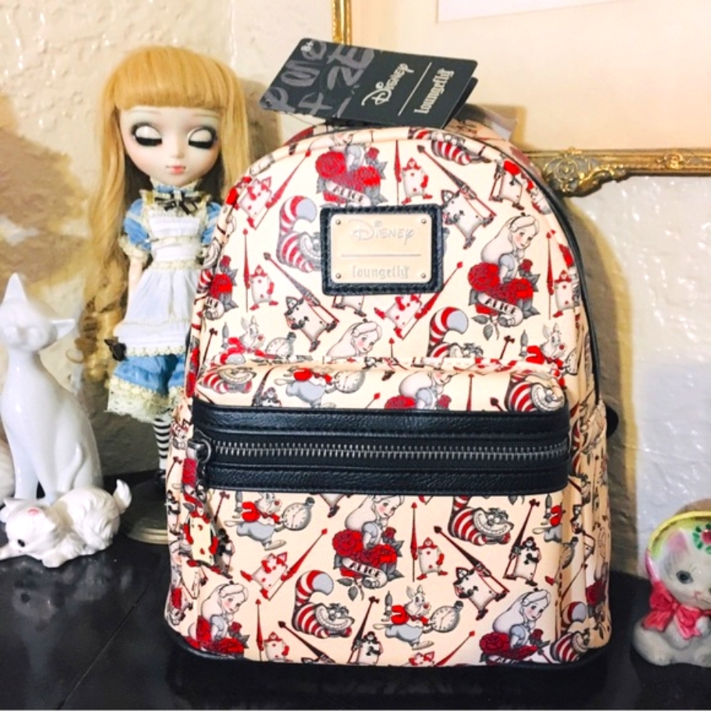 Alice in Wonderland Tattoo AOP Loungefly EXCLUSIVE! LE